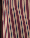 Sheen Button-Up in Red/Tan