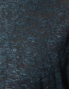 Melange T-Shirt in Navy/Black