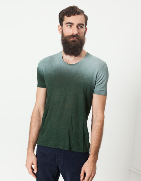 Overprint T-Shirt in Green