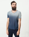 Overprint T-Shirt in Navy