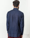 Button Up Shirt in Navy