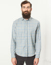 Paul Shirt in Grey Flannel