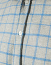 Paul Shirt in Grey Flannel
