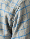 Paul Shirt in Grey Flannel