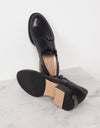 Buckle Shoe in Navy