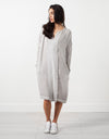 Long Sleeve Silk Dress