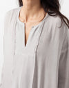 Long Sleeve Silk Dress