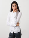 Soft Sleeve Button Up