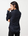Soft Sleeve Button Up