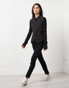 Soft Sleeve Button Up