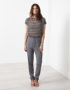 Gol Threaded Top