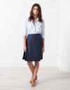 Side Pleat Skirt