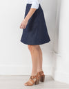 Side Pleat Skirt