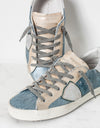 Metallic Sequin Low Top Sneaker