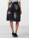Short Silk Skirt