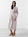 Orietta Coat in Tan