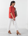 Short Sleeve Button Up