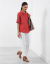 Short Sleeve Button Up