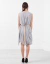 Chiffon Draped Dress