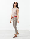 Belted Jeans