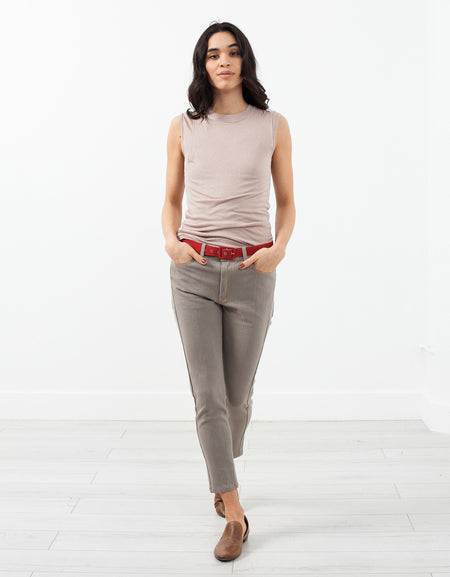 Belted Jeans