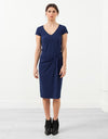 V-Neck Twist Dress