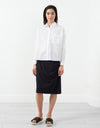 Side Ruche Skirt