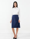Side Ruche Skirt