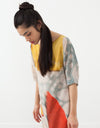 3/4 Sleeve Kimono Dress