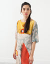 3/4 Sleeve Kimono Dress