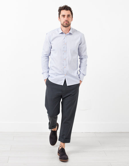 Flat Front Cuffed Trouser