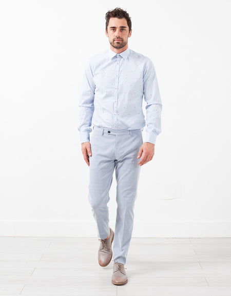 Textured Trouser