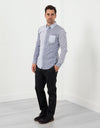 Striped Button Up