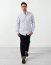Mandarin Collar Formal Shirt