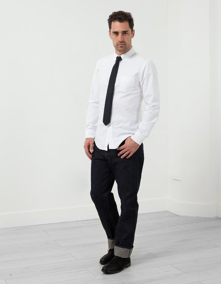 Basic Cotton Button Up