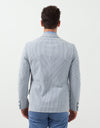 Seersucker Five Button Blazer