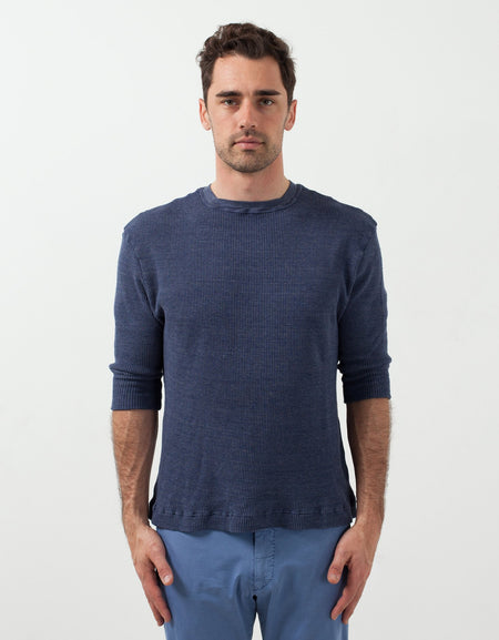 Melange Waffle Top