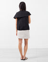 Sleeveless Cape Jacket