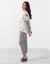 Long Sleeve Box Blouse