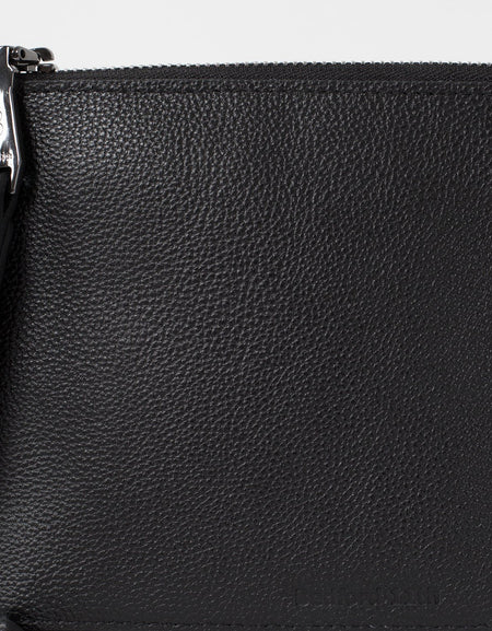 Double Zip Clutch