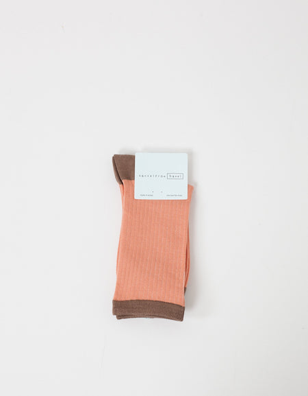 Colorblock Silk Crew