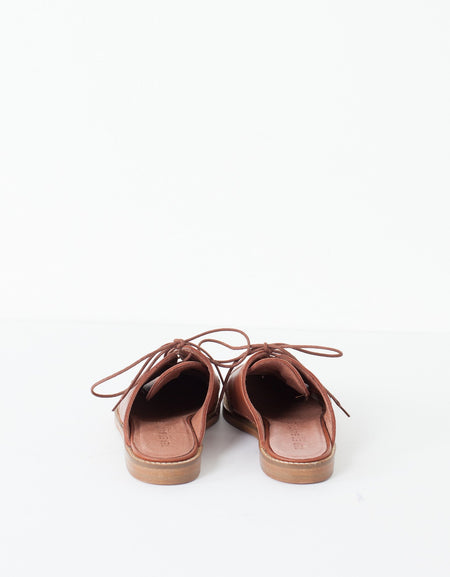 Backless Oxford in Brown