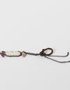Garnet Bracelet in Frothy Pearl