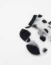 Large Polka Dot Sheer Crew