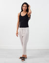 Silk Drop Crotch Pant