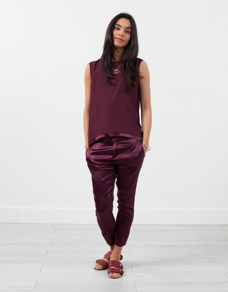 Silk Pullup Pant
