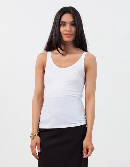 Feather Ribbed Tank