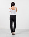 Straight Seam Trouser in Black
