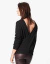 Symphonie Sweatshirt in Black