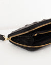 Elodie Leather Wallet in Black